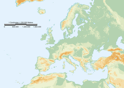 Europe map vectors design 05 map Europe   