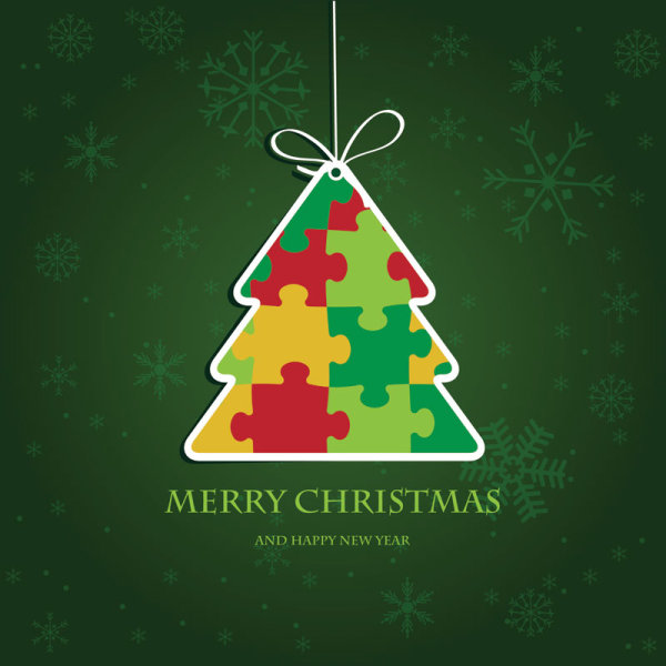 Cute Christmas creative Greeting Cards vector 03 greeting cute creative christmas cards card   