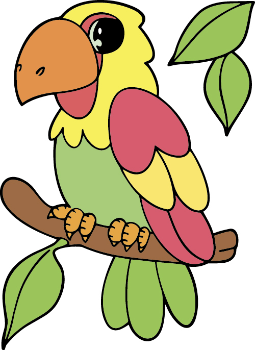 Hand drawn bird cartoon styles vector 03 styles hand drawn cartoon bird   