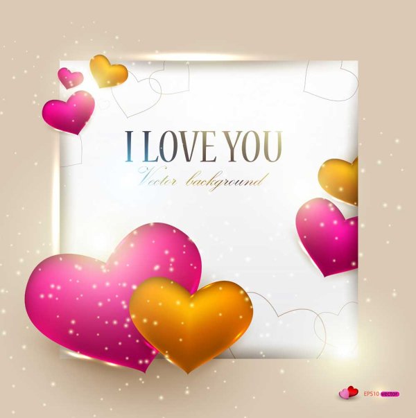 Valentine Day gift cards vector material 03 Valentine day Valentine material gift cards card   