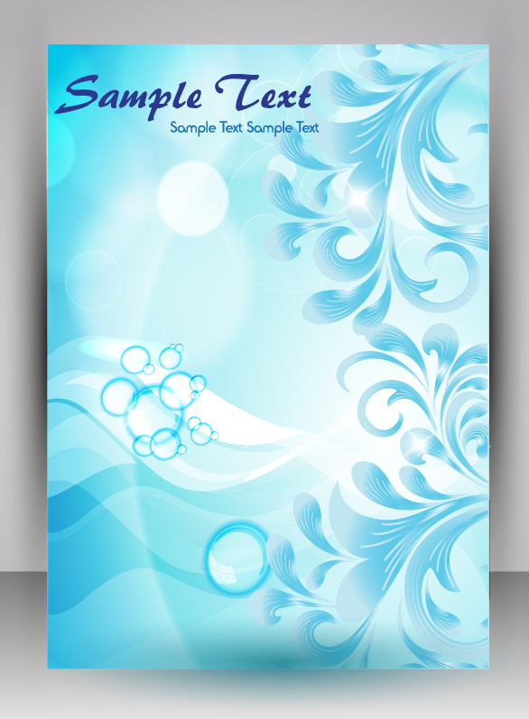 flyer and brochure background vector 04 flyer brochure   