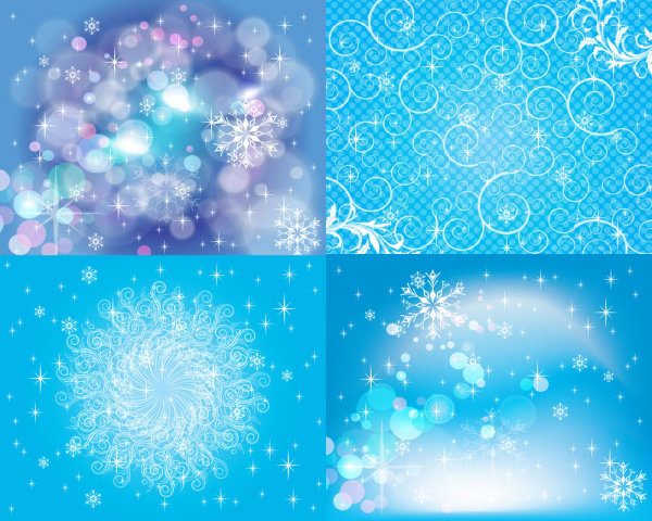 Bright starlight background 2 starlight star bright pattern halo Guangyao flares Five pointed star beautiful background   