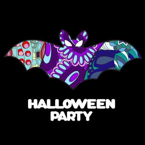 halloween party ghost illustration vector material 05 party illustration halloween ghost   