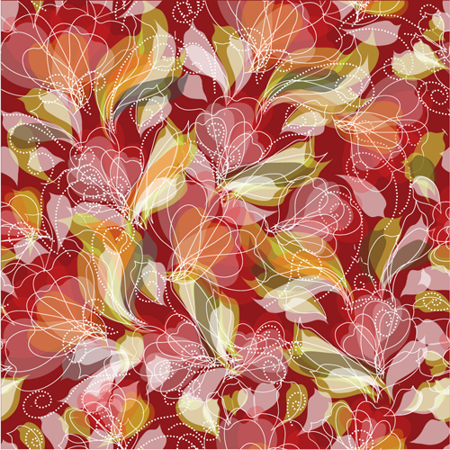 Beautiful Flower Pattern Mix vector 02 pattern flower beautiful   