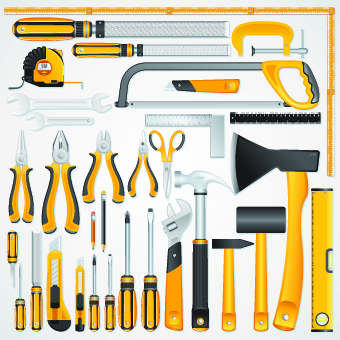 Different Mechanical Tools vector 01 tools tool different   
