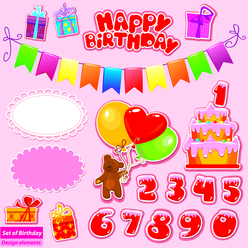 Happy Birthday Gift Cards design vector 04 happy birthday happy gift cards card birthday   