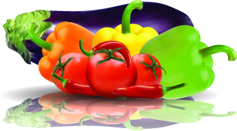 Fresh vegetables vector set 05 vegetables vegetable fresh   