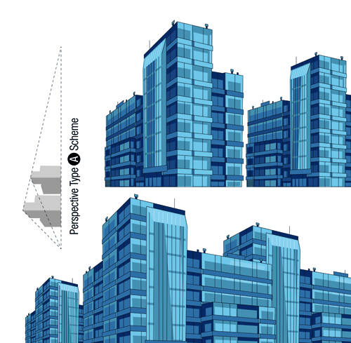 Skyscraper design graphics vector 02 skyscraper buildings building   