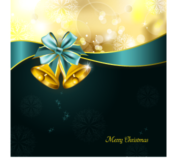 Luxury 2014 Christmas bells vector background 02 Vector Background luxury christmas bells background 2014   