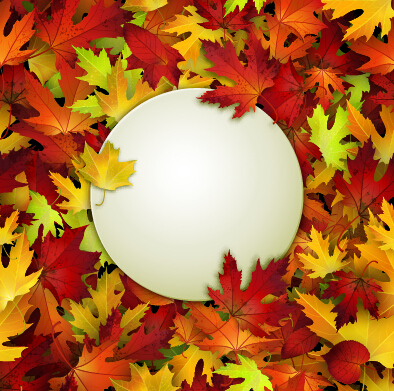 Autumn leaves beautiful background art 04 beautiful background autumn leaves autumn   