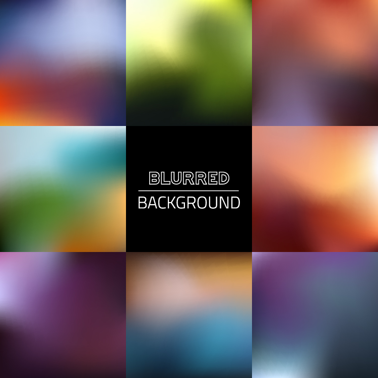 Colorful blurred art backgrounds 03 vector colorful blurred backgrounds background   