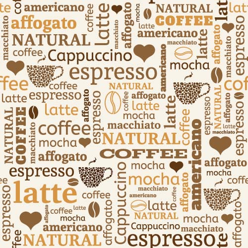 Natural coffee creative background vector 04 creative coffee background   