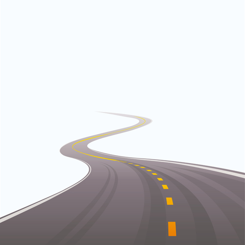Different Winding road design vector 04 winding road different   