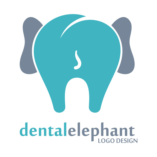 Dental elephant logos vector logos elephant Dental   