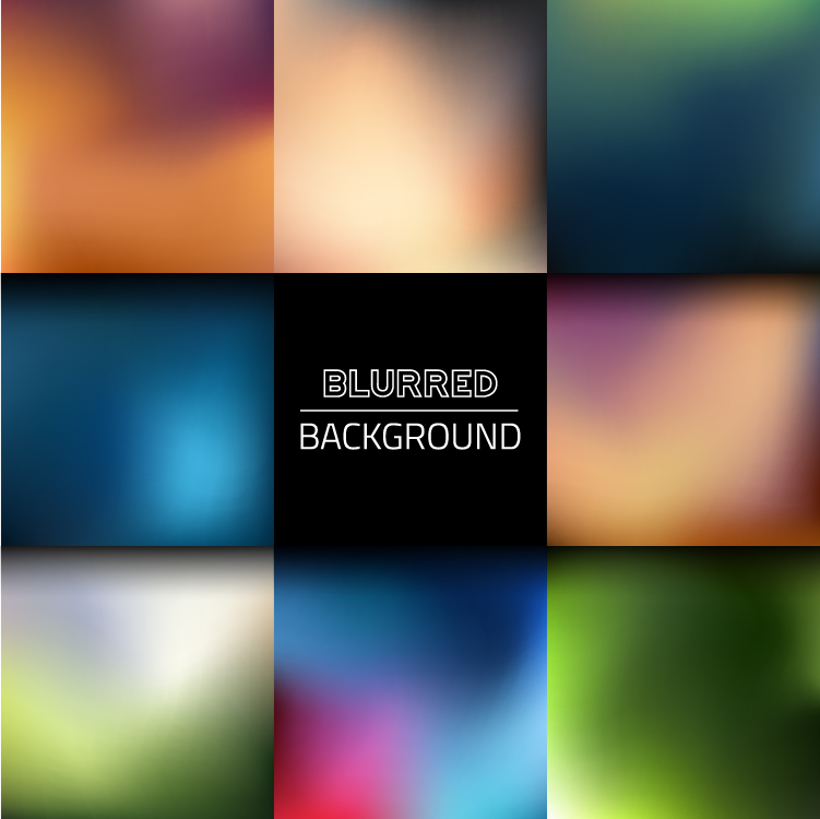 Colorful blurred art backgrounds 05 vector colorful blurred backgrounds background   