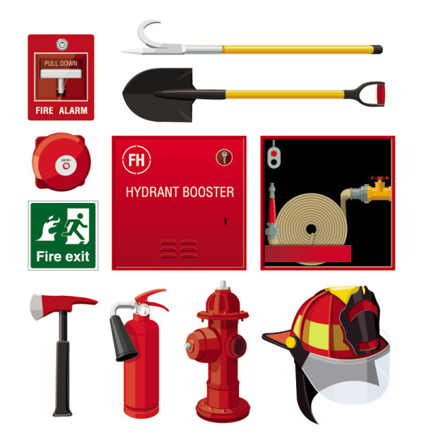 Fire control Equipment set fire control equipment Fire control   