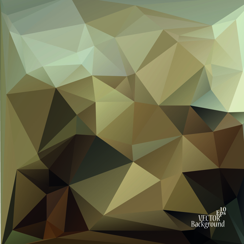 Polygonal geometric dark background vector 03 polygonal geometric dark background   