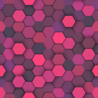 Hexagon layered seamless pattern vector material 01 seamless layered hexagon   