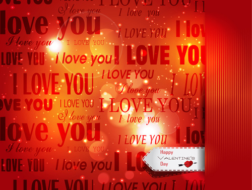 Romantic Happy Valentine day cards vector 20 Valentine day Valentine romantic happy cards card   