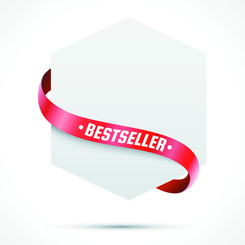 Sale Tags with red Ribbon vector 05 tags sale ribbon   