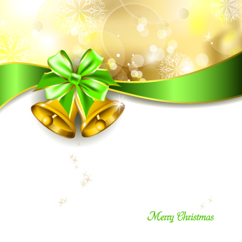 Luxury 2014 Christmas bells vector background 01 Vector Background luxury christmas bells background 2014   