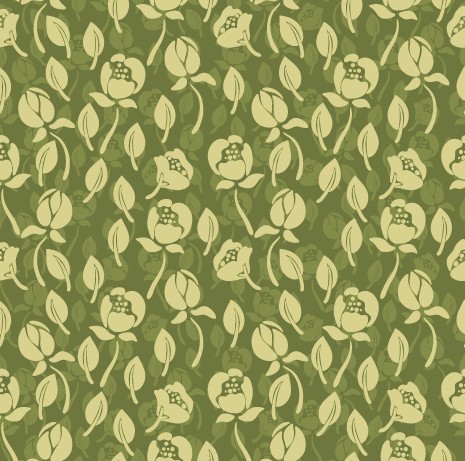 Vintage green flower seamless pattern seamless pattern green flower   