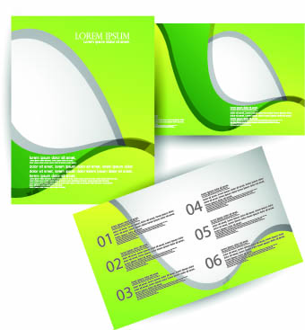 Brochures and flyers abstract cover vector 04 flyer cover brochures brochure abstract   