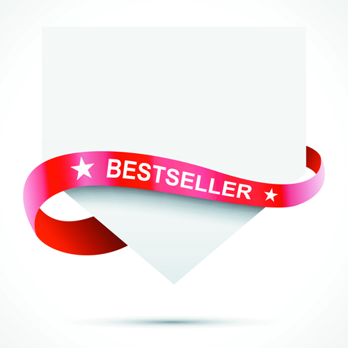 Sale Tags with red Ribbon vector 02 sale ribbon   