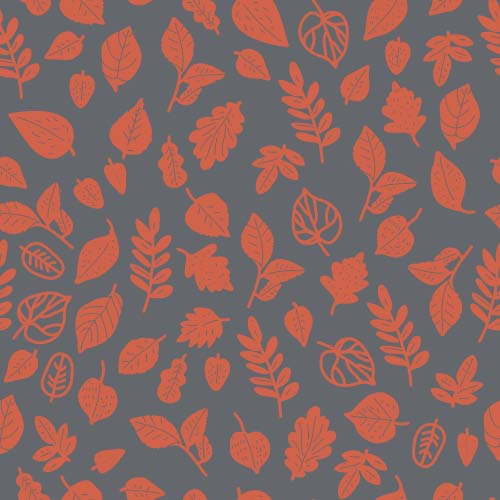 Simple leaves pattern seamless vector 07 simple seamless pattern leaves   