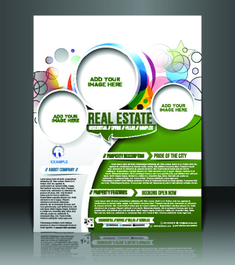 Business flyer and brochure cover design vector 36 magazine flyer cover business brochure   