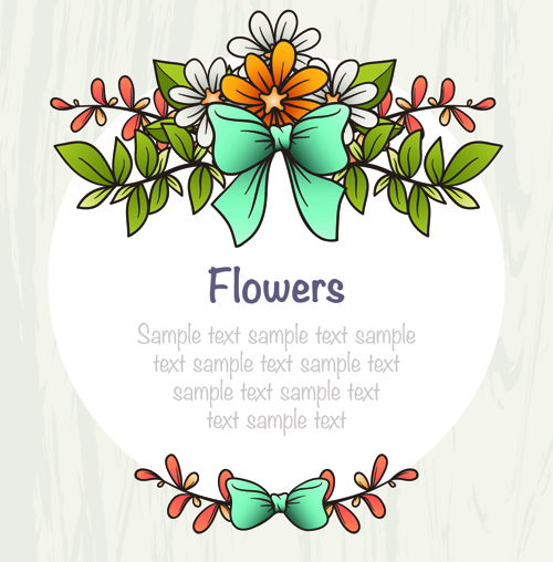 Flower decor illustration vector 03 illustration flower floral   