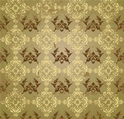 Classical style ornament pattern seamless vector style shiny pattern ornament classical   