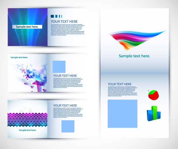 Abstract brochure template design vector template brochure abstract   