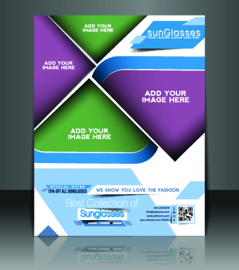 Business flyer and brochure cover design vector 35 magazine flyer business brochure   