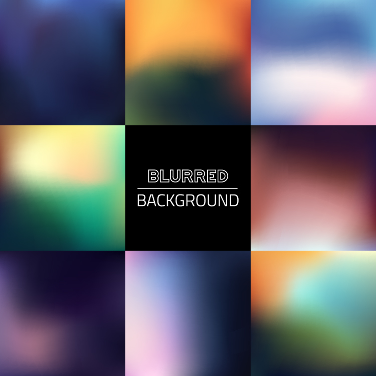 Colorful blurred art backgrounds 02 vector colorful blurred backgrounds background   