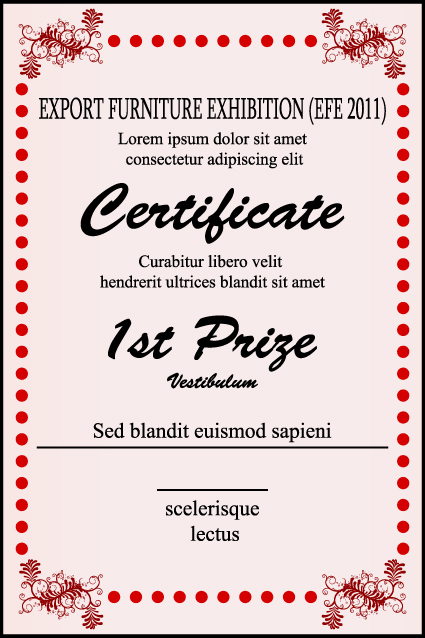 Creative Diploma and certificate design vector material 03 material diploma creative certificate   