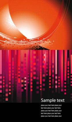 Colorful background vector material colorful background   