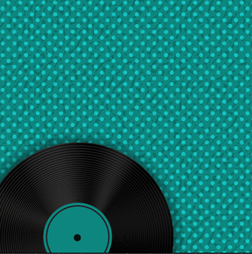 Record with plaid pattern background vector record plaid pattern background   