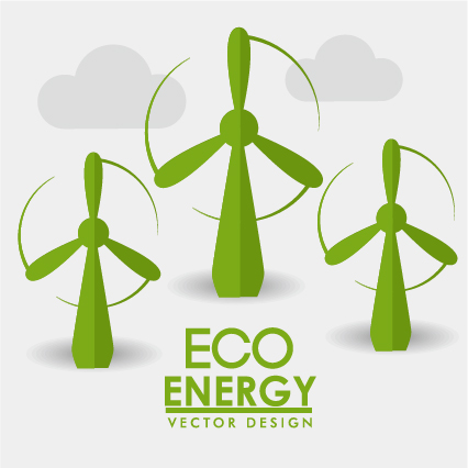 Eco energy vector design template 07 template energy eco   