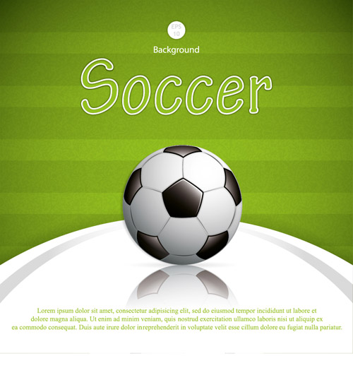 Green style soccer background vector material 02 Soccer Green style green background vector background   