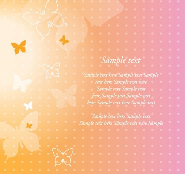 Fantastic color butterfly background vector fantastic color butterfly background   