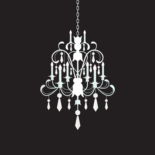 Classical chandelier design vectors material 05 material classical classic chandelier   
