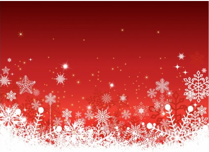 christmas red background with snow vector snow red christmas   