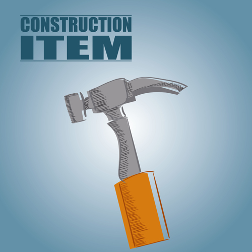 Construction tool creative background vector material 05 tool construction   