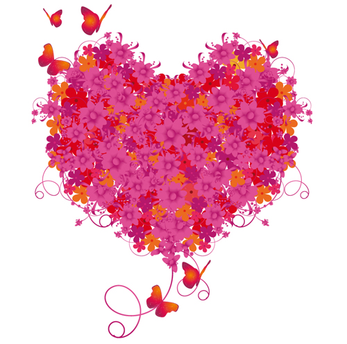 Set of Different Heart mix vector 05 mix heart different   