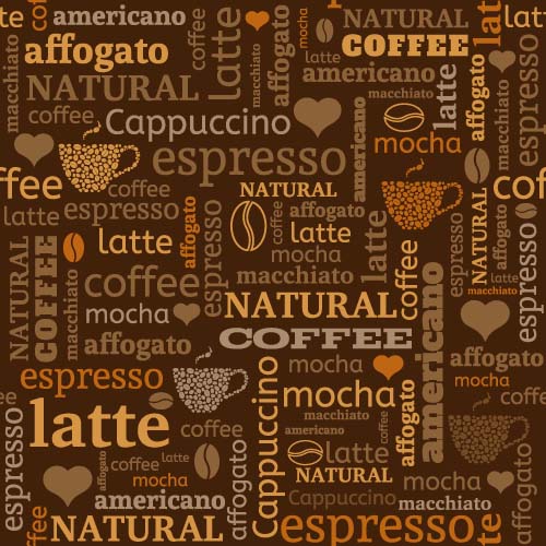 Natural coffee creative background vector 03 creative coffee background   