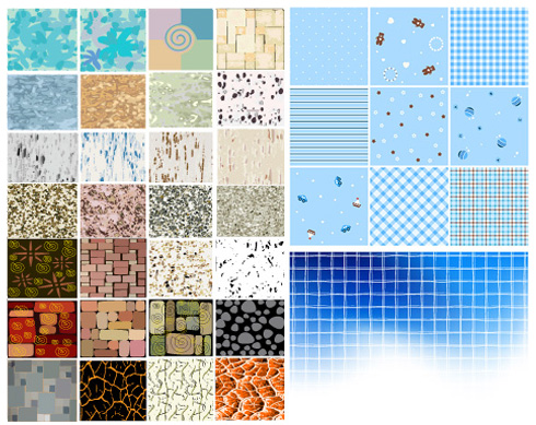 Various background design vector wall tiled background special background lattice cute brick wall   