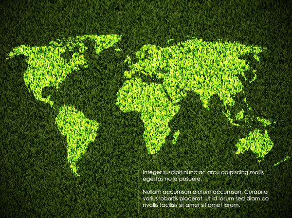 Elements of ecology green template vector set 01 template green elements element ecology   