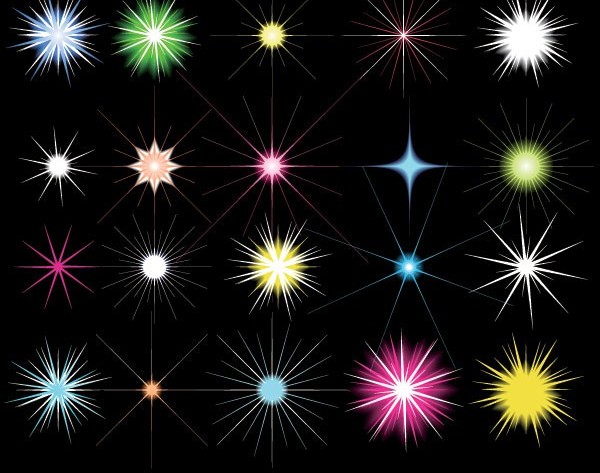 Starlight background colored vector starlight color background   