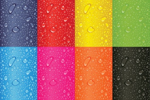 Colorful water background vectors water colorful   